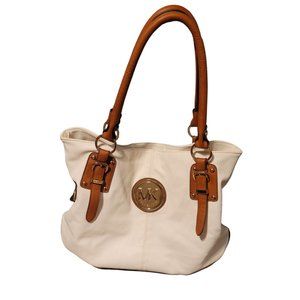 Michael Kors Cream White Tote Handbag